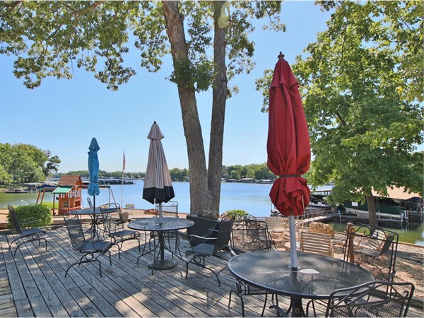 Pack a lunch and head to the lakeside deck at 11 West Condominiums 