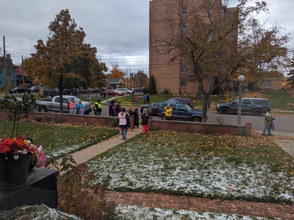 Almost 700 kids came through Marquette's east side for Trick or Treat! Such a fun time