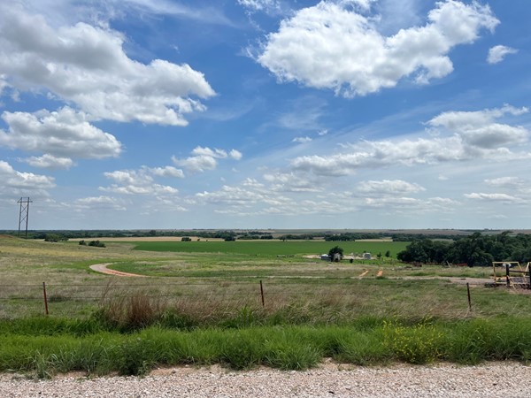 Another beautiful farm valley in Western Oklahoma 