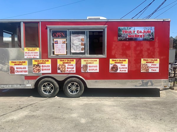 Truly Cajun Market food truck