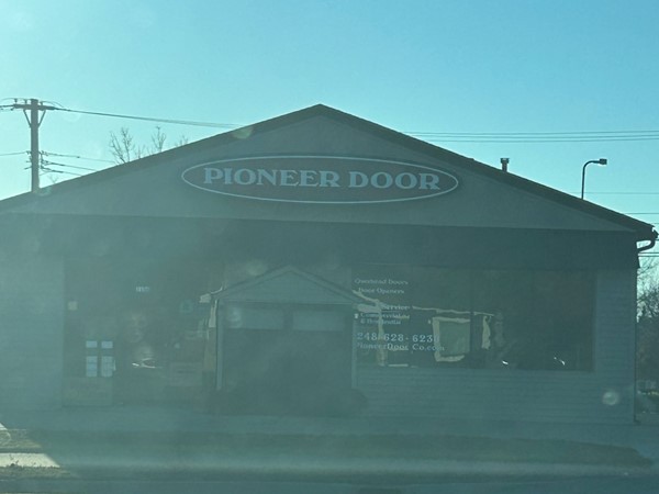 Pioneer Door always has what you need