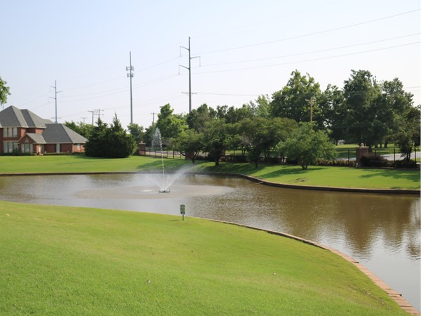 You can see the gorgeous pond & fountain as you drive down Penn Ave between SW 119th & SW 104th st. 