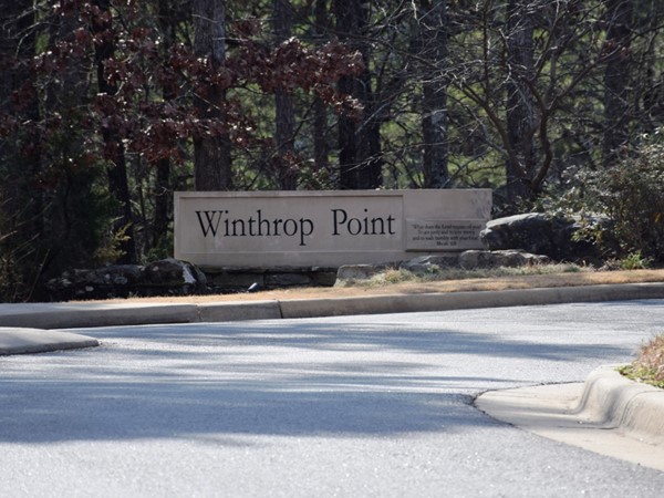 Winthrop Point is one of several neighborhoods within Woodlands Edge 