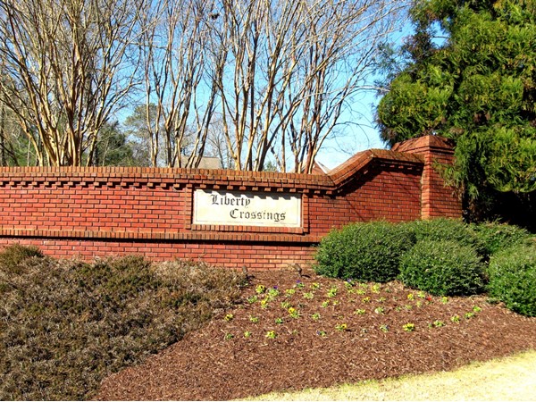 Entrance to Liberty Crossings