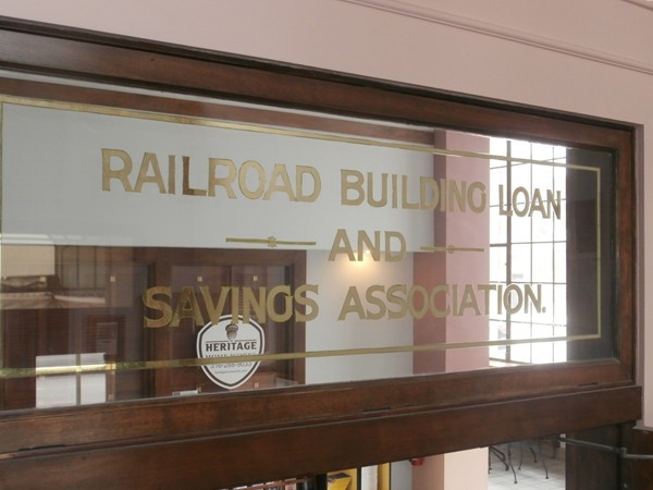 Railroad Building Loan and Savings Association was built in 1925, nearly 90 years ago