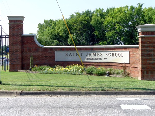 Saint James School- home of the Trojans 