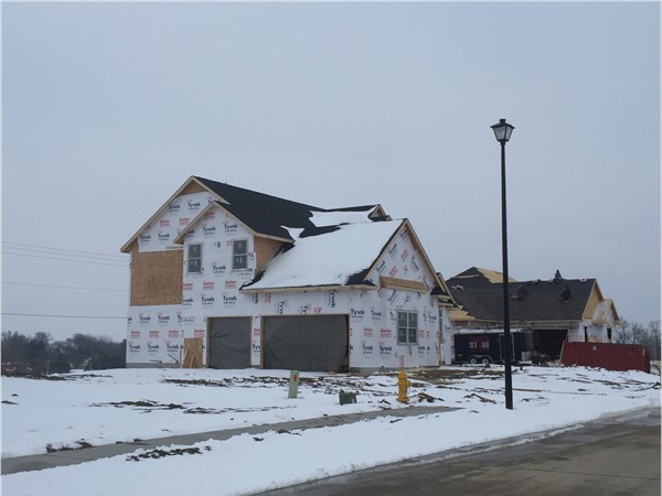 Walsh Pointe subdivision with new construction