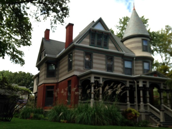 Grand home on the historic streets of Old West Lawrence
