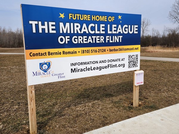 Mundy Miracle Commons Park. Future home of The Miracle League