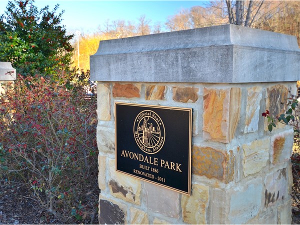 Avondale Park offers a great setting to enjoy a sunny day! Then enjoy a great local restaurant  