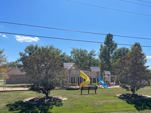 Fun playground amenity for residents in Village at Copperfield 