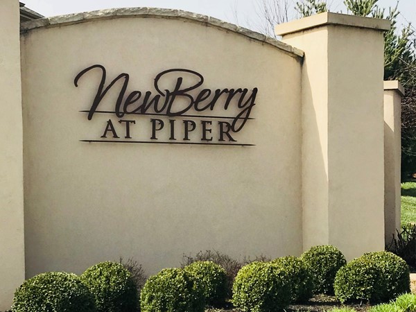 A beautiful neighborhood to build in. NewBerry at Piper