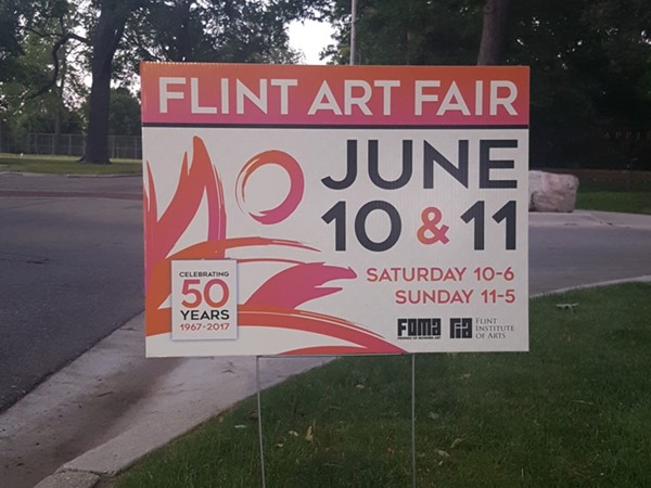 The Flint Art Fair 50th Anniversary 