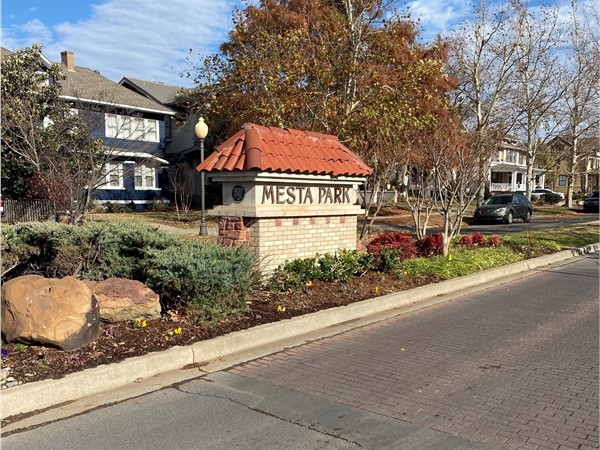 Welcome to Mesta Park in Historic OKC