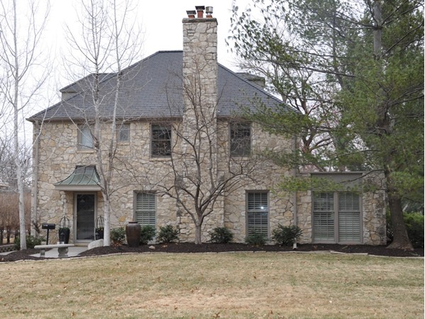 Stone two story in Woodsshire - what a beauty!
