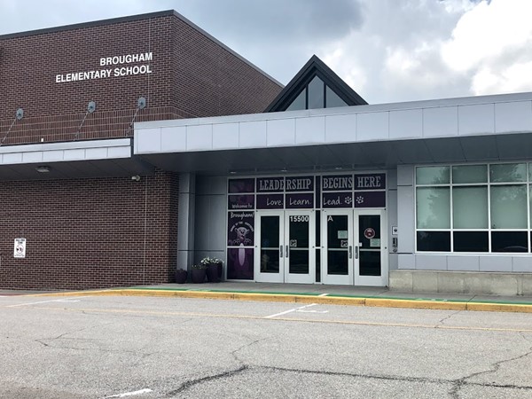 Brougham Elementary is within walking distance from Brougham Village