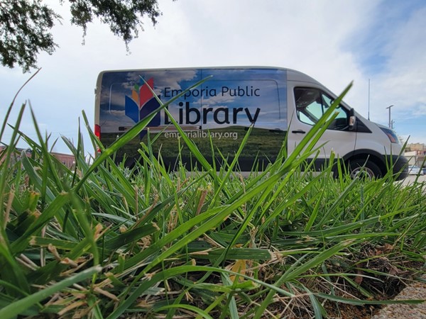 Check out Emporia Public Library's van, bringing reading joy on wheels