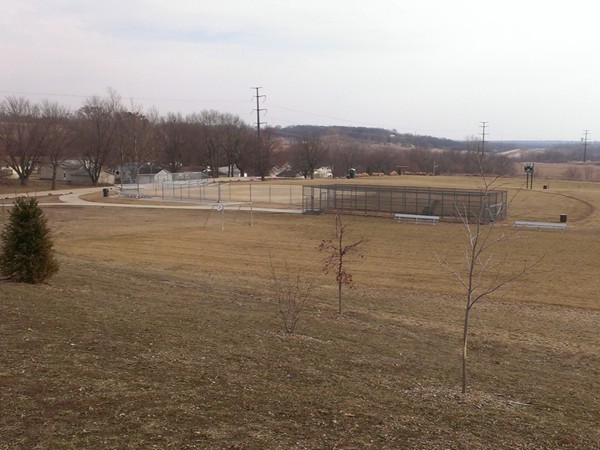 Baseball and soccer fields
