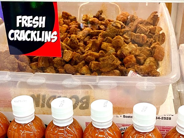 A Cajun staple, Cracklins!! Stop off I-10 at exit 97 and grab you some! Yummy