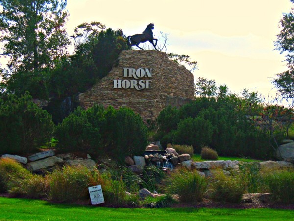 Entrance to Iron Horse Subdivision 