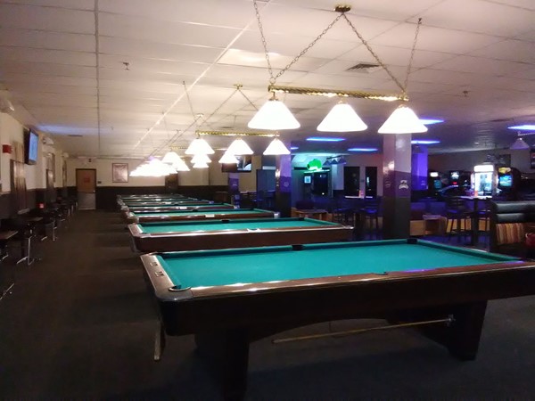 Pool hall and arcade at K-State Student Union