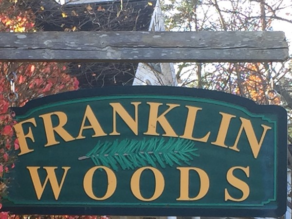 Franklin Woods is a popular, wooded, beautifully landscaped neighborhood close to town 
