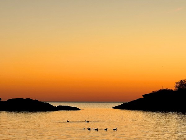 Dawn over Lake Superior