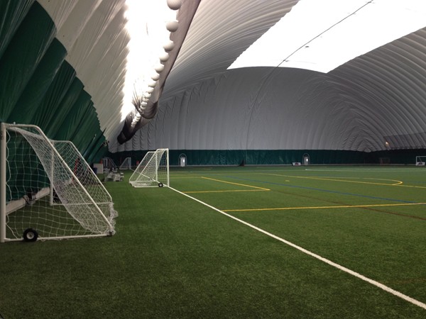 The Legacy Center indoor turf field has been full of teams rotating through since it opened