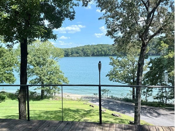 Beautiful view from a Belmont Acres residence and the community boat launch area