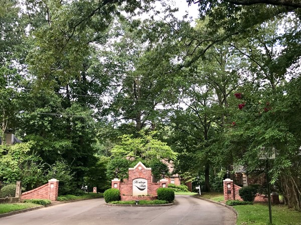 Brick Entrance leading into private community, Heritage Hills 