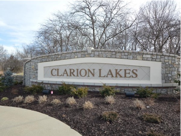 Clarion Lakes is one of SW Topeka's premier new home neighborhoods 