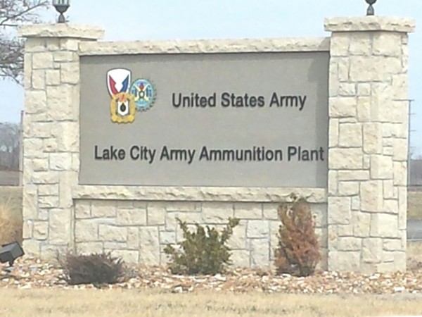 Entrance to Lake City Army Ammunition Plant