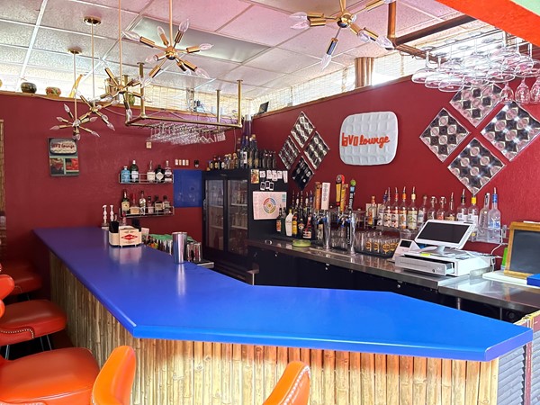 The Lava Lounge has a great vibe for relaxing with friends and family and enjoying a beverage