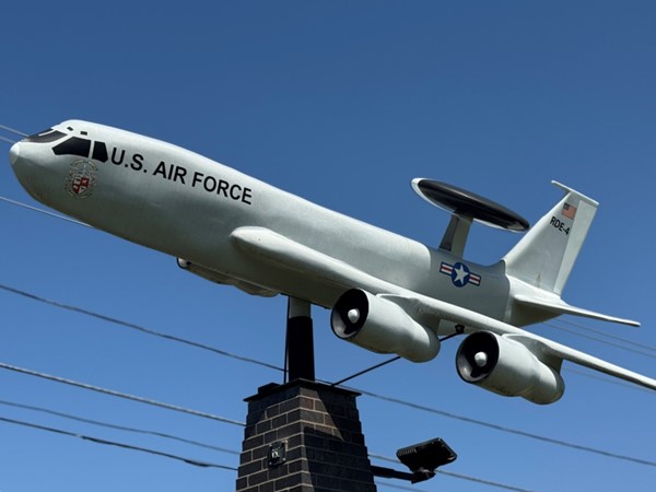 Air Force monument on Sooner Road