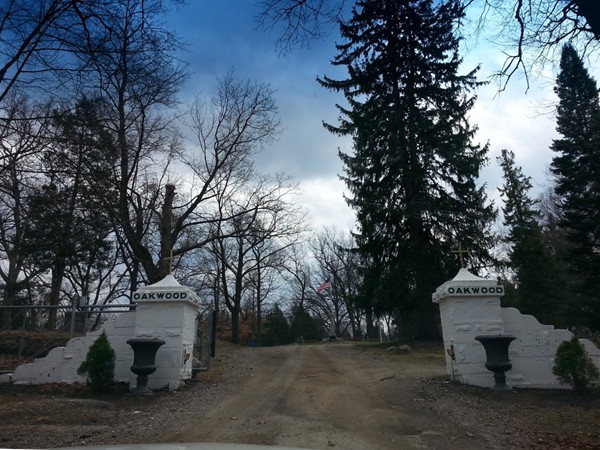 Oakwood Cemetery, a Fenton historical site. Fentons founding town members are buried here. 