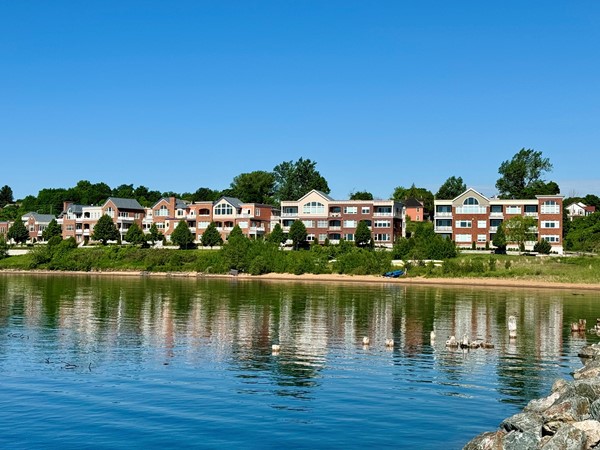 This amazing condo development has the best view of the sunrise over Lake Superior! 