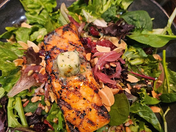Q39 South, Overland Park, KS - Wood-Fired Canadian Salmon Salad