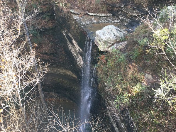 Bridal Veil Falls in Heber Springs