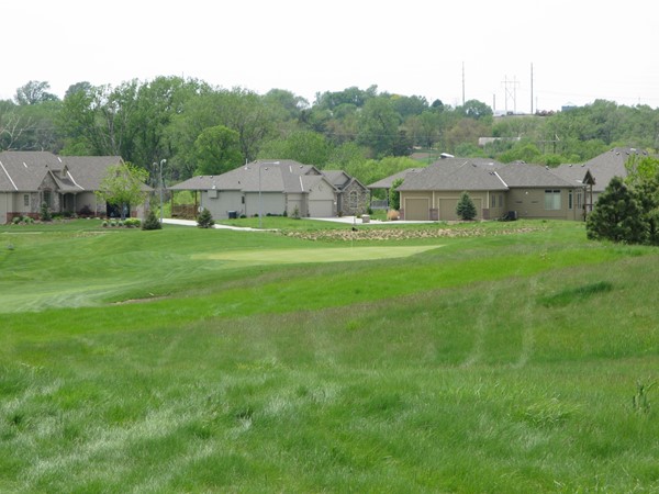 Deer Creek homes west of the #12 hole 