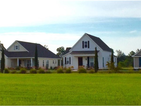 The beautiful cottages at Legacy subdivision
