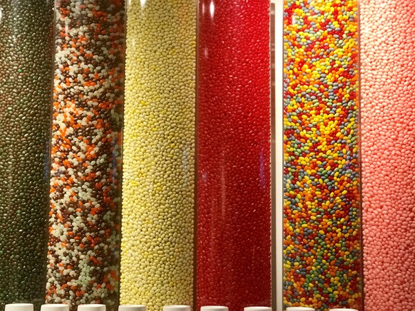 You can taste the colors - Candy Shop at Great Wolf Lodge