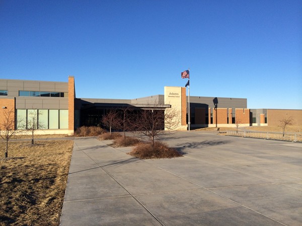 Adams Elementary is the Newest Elementary School in Lincoln and on the North edge of Stone Ridge 