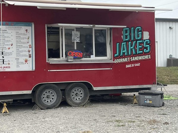 Check out one of our many food trucks here in Sedalia Missouri...Big Jake's! 