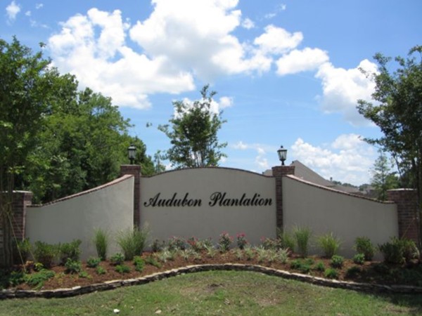 Audubon Plantation entrance