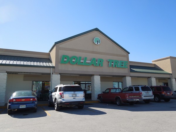 Dollar Tree is located just off Highway 62, Berryville
