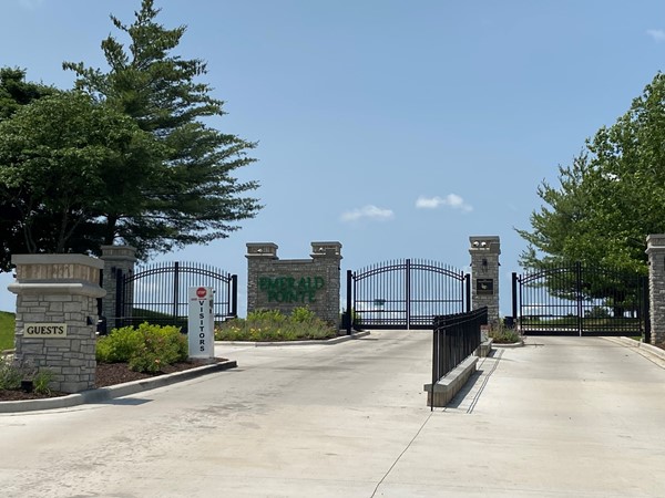 Emerald Pointe gated entrance
