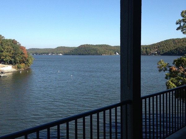Beautiful lake view from Mission Bay - one of Lake of the Ozarks newest villa projects
