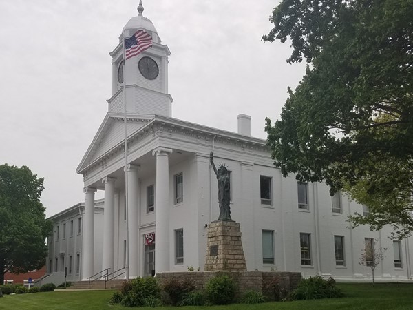 The Lafayette County Court House is a beautiful piece of our local history