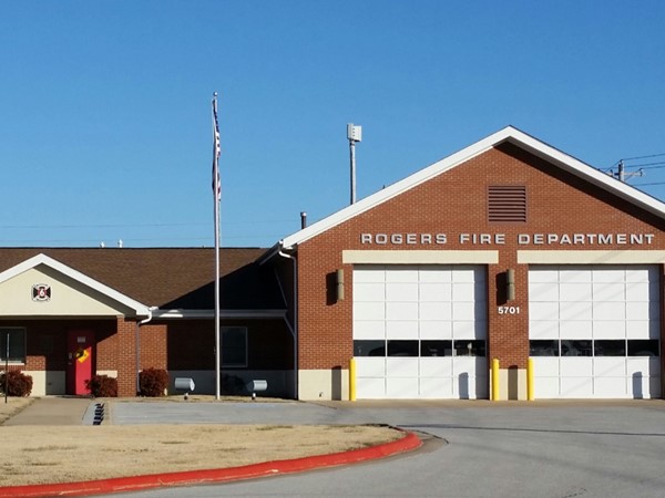 One of seven Rogers fire stations, Station # 6 is at 5701 South Bellview Road