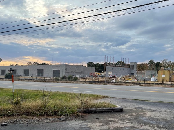 New school being built across the street from our office!!